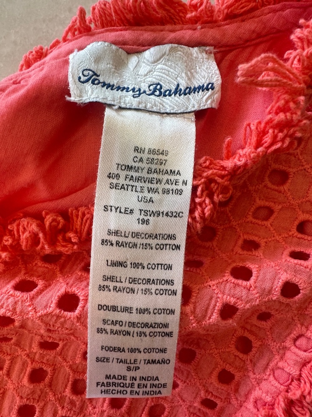 Tommy Bahama Gauze Sundress - Picture 4 of 13